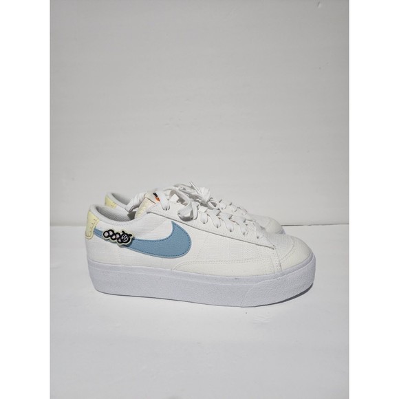 New Size 9 Nike Blazer LOW Platform Next Nature 'Air Sprung ButterFly DJ6376-100 - Picture 5 of 11
